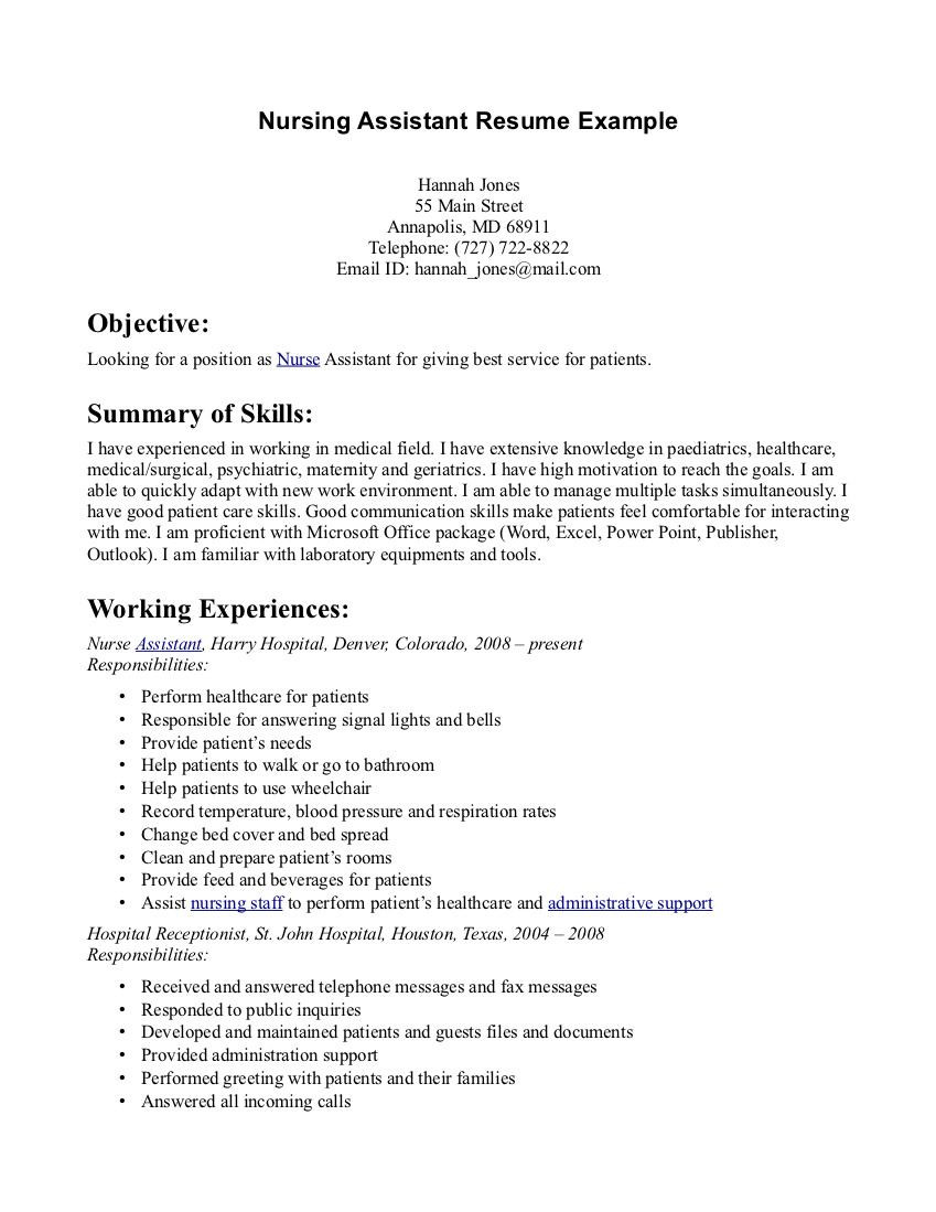 Sample Nursing assistant Resume Entry Level Nursing Student Resume with No Experience October 2021