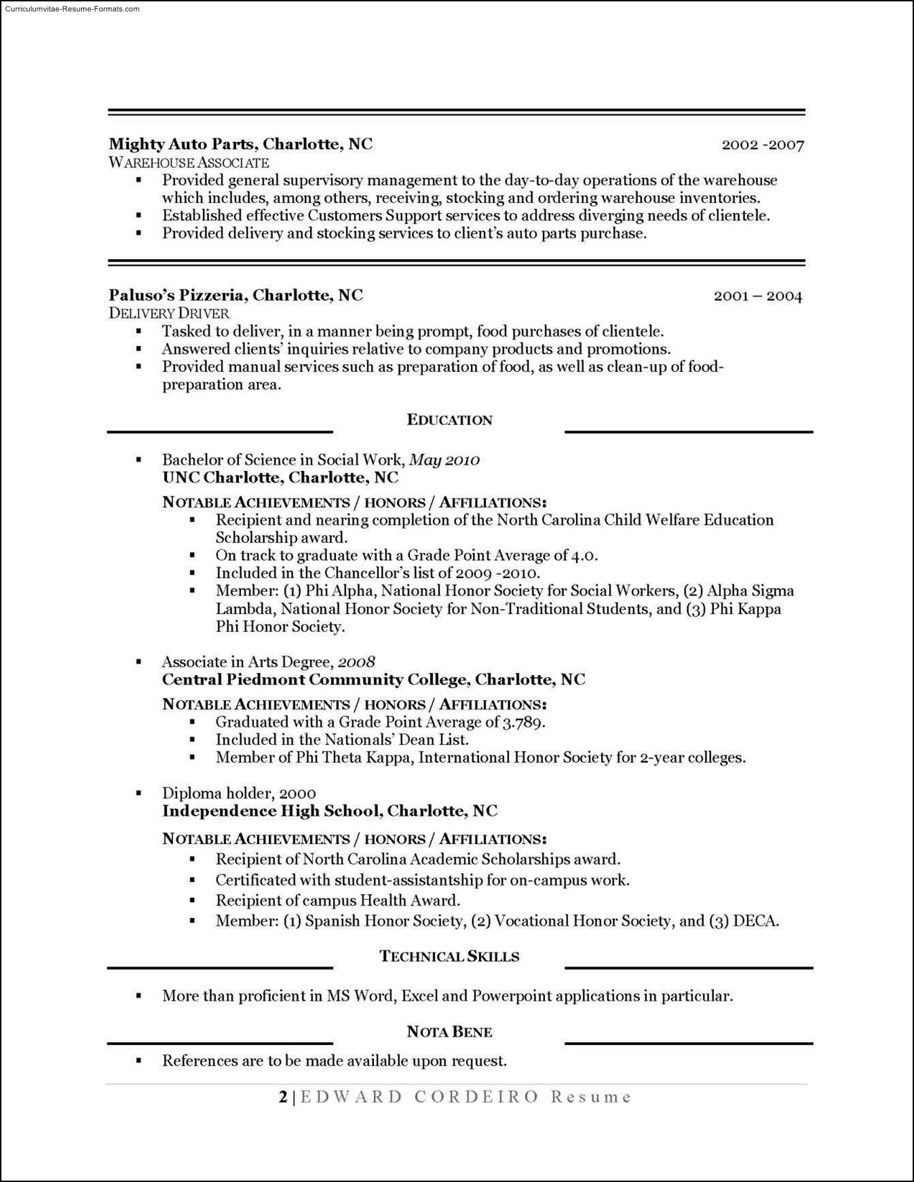 Sample Resume for 1st Time Job First Time Resume Templates Free Samples Examples