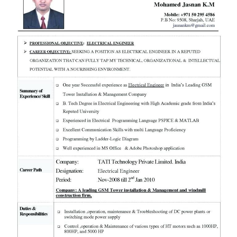 Sample Resume for 2 Years Experience Hr Resume Sample for 2 Years Experience Best Resume Examples