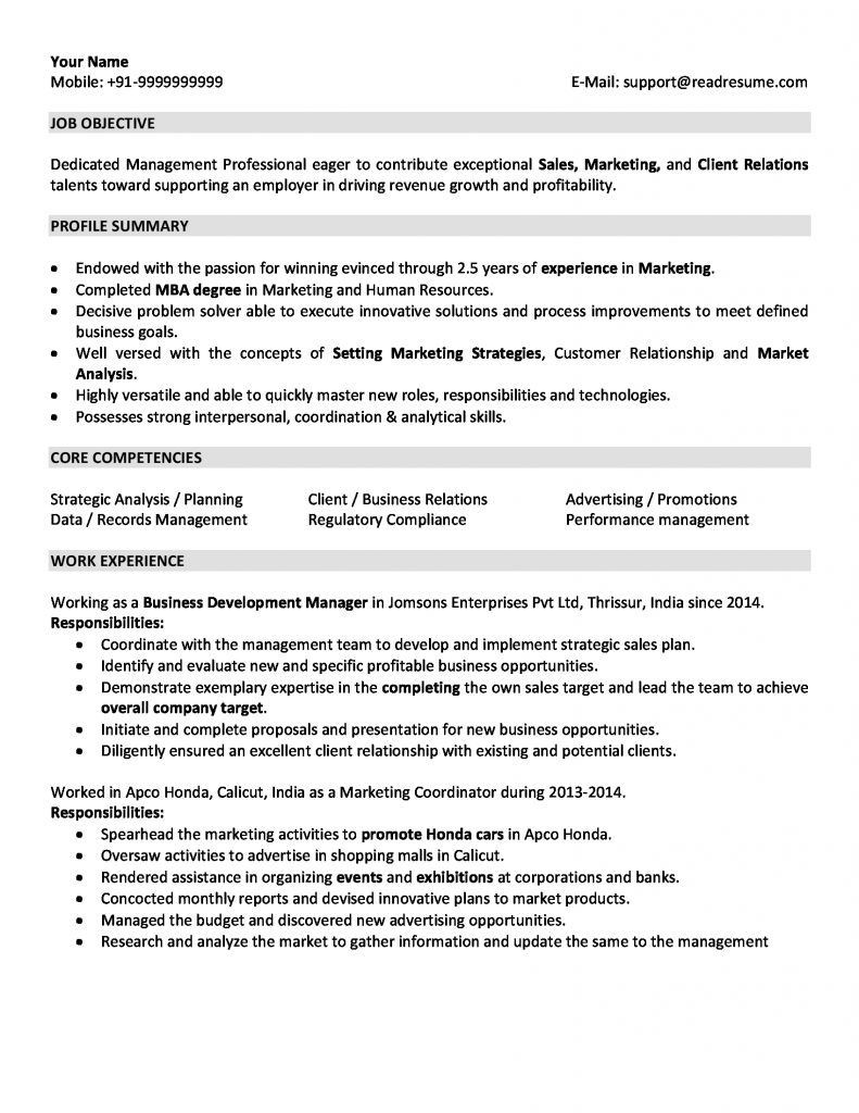 Sample Resume for 2 Years Experience Resume Examples 2 Years Experience Examples Experience