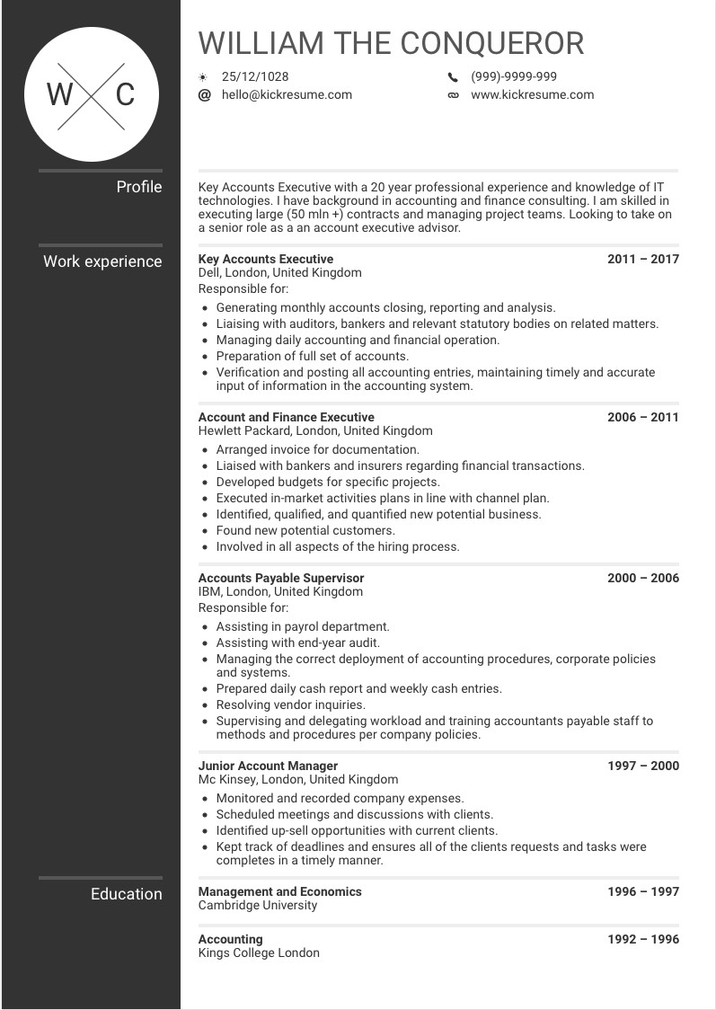 Sample Resume for Account Manager Position 10 Account Manager Resume Samples that Ll Land You the