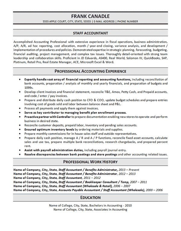 Sample Resume for Accounting Staff In the Philippines Staff Accountant Resume Example Sample Resume for Accounting Staff In the Philippines Staff Accountant Resume Example