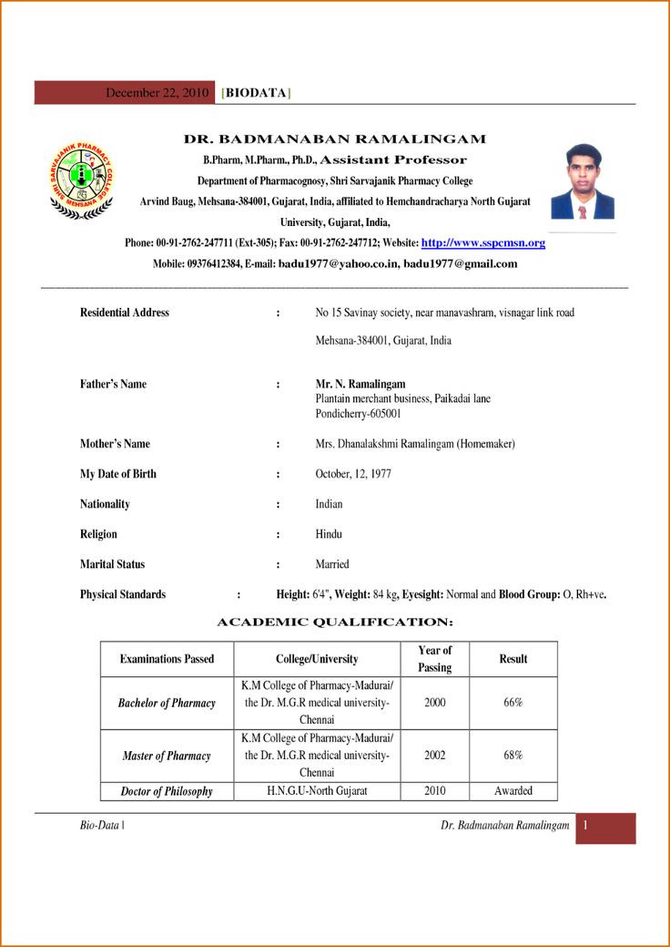 Sample Resume for English Teachers In India Indian School Teacher Resume format