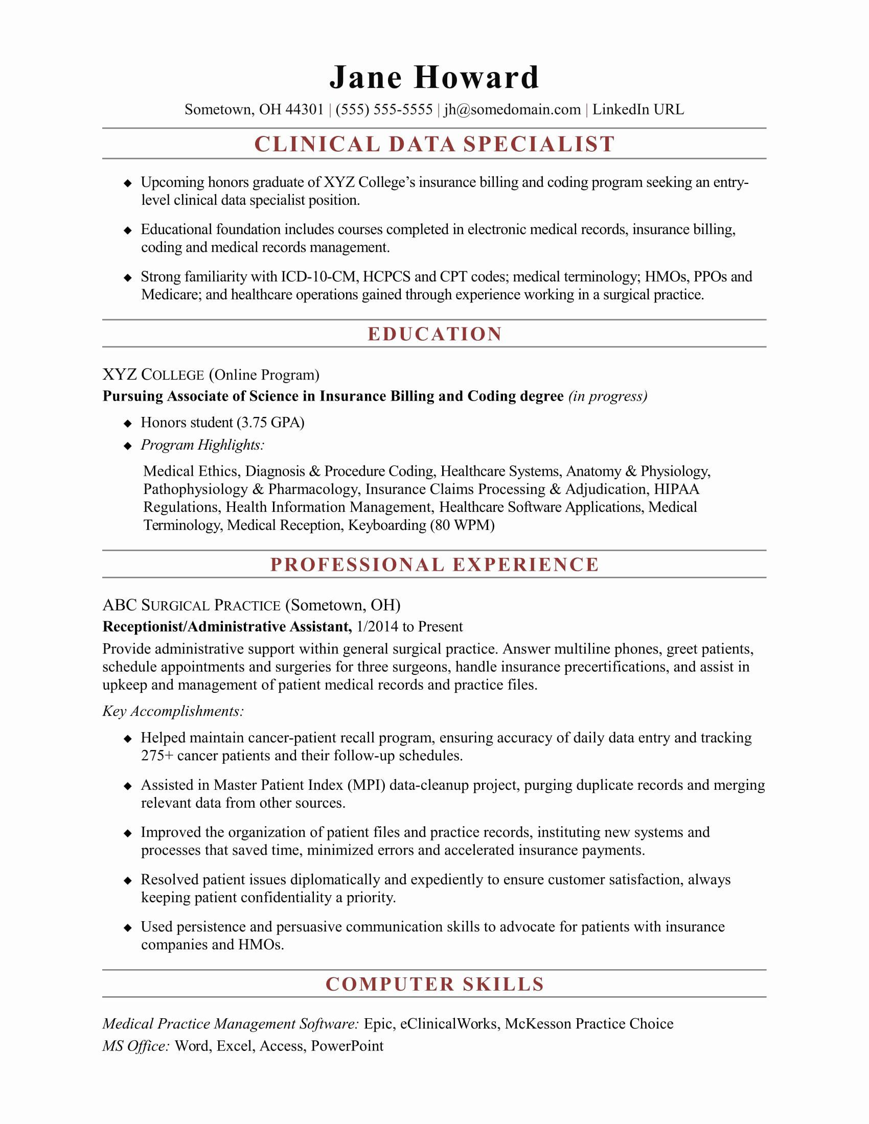 Sample Resume for Entry Level Data Scientist √ 20 Data Scientist Entry Level Resume In 2020