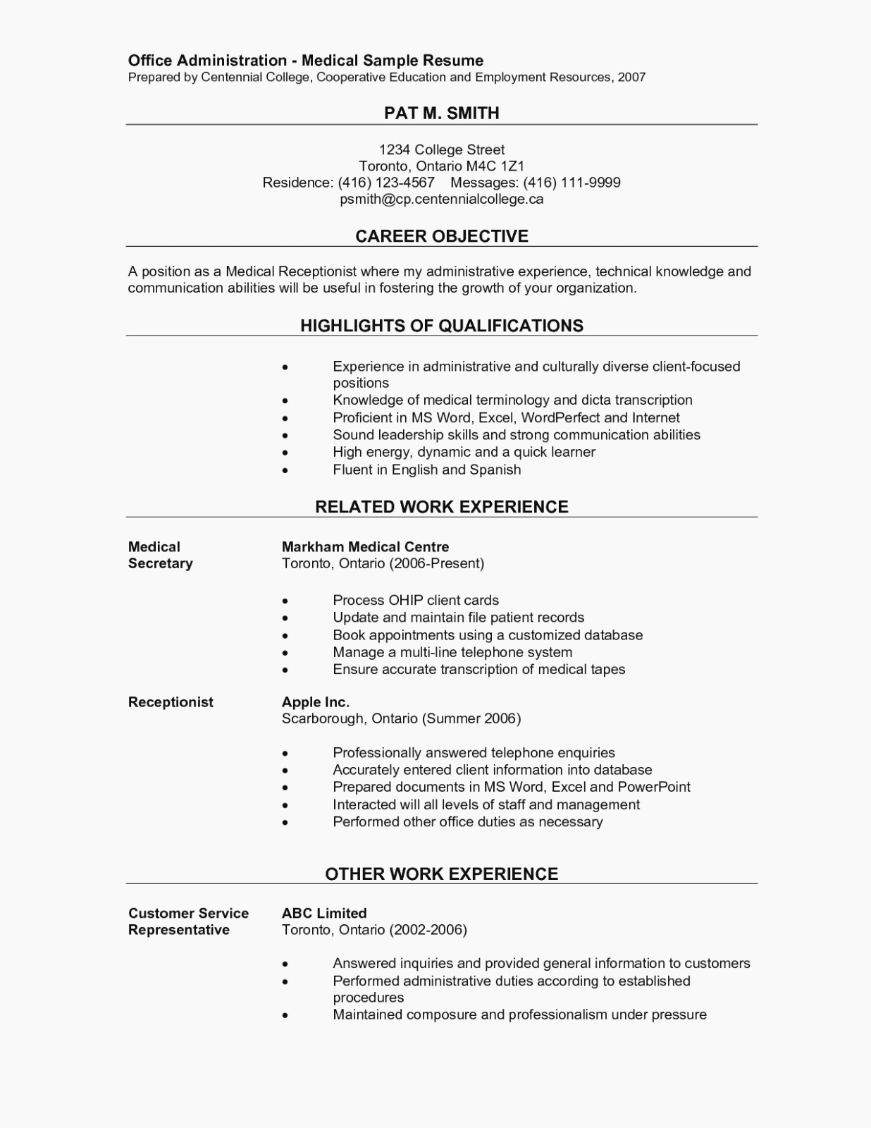 Sample Resume for Entry Level Healthcare Administration √ 20 Entry Level Healthcare Administration Resume