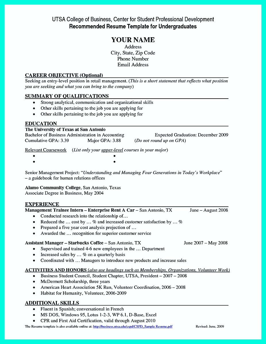 Sample Resume for Freshers Looking for the First Job Pdf First Job College Student Resume Sample – Resume