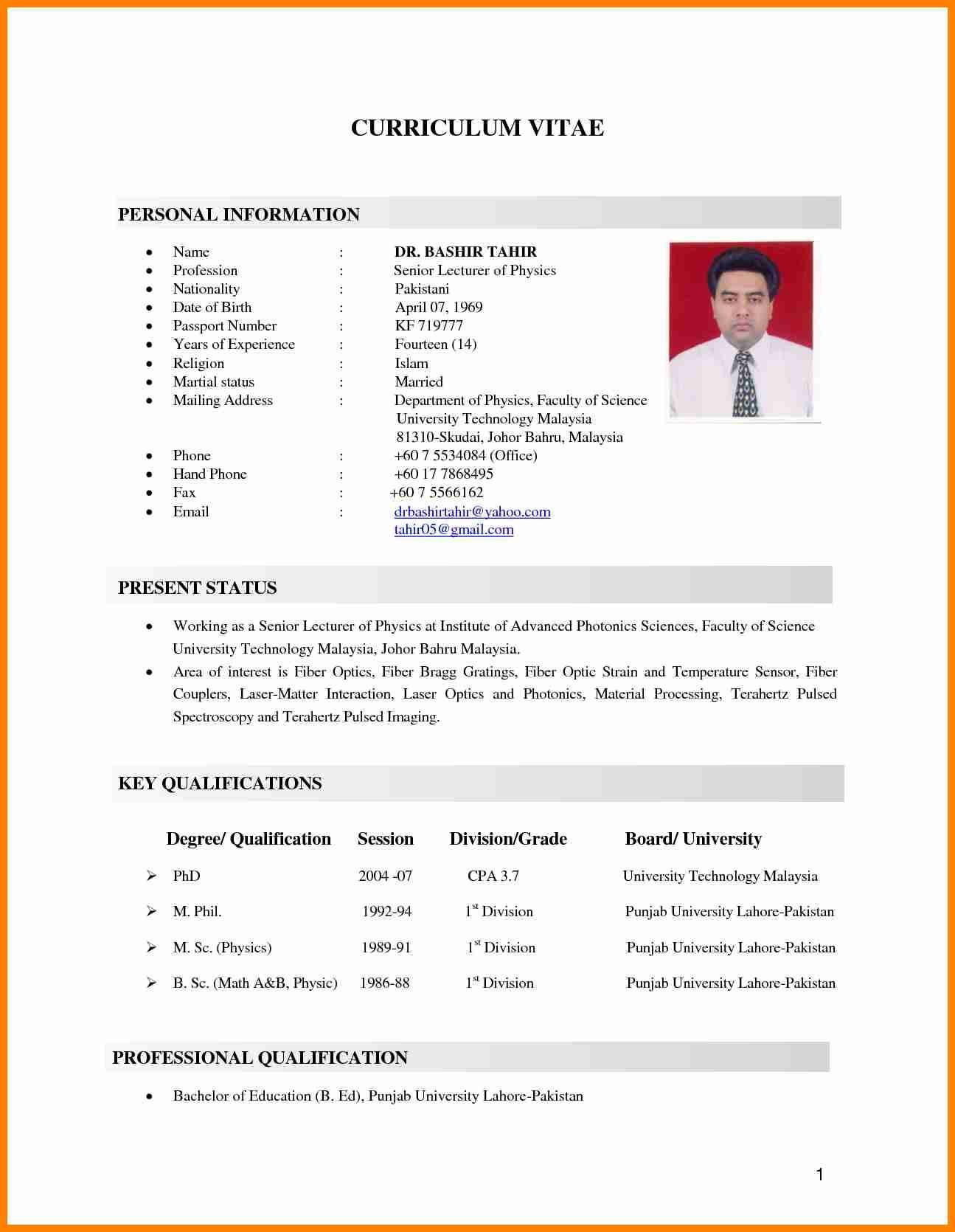 Sample Resume for Newly Passed Cpa Resume format for Bsc Graduate – and On the Eighth Day God Created …