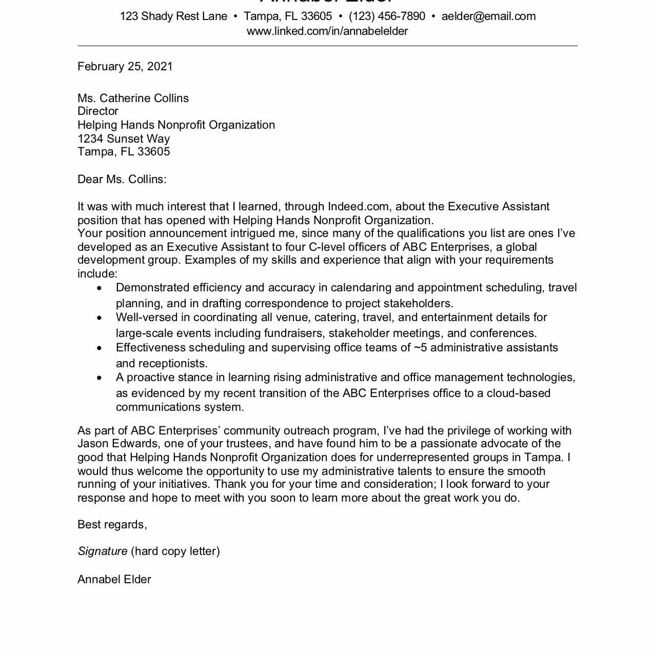 Sample Resume for Retiree Returning to Work Cover Letter Tips for Older Job Seekers