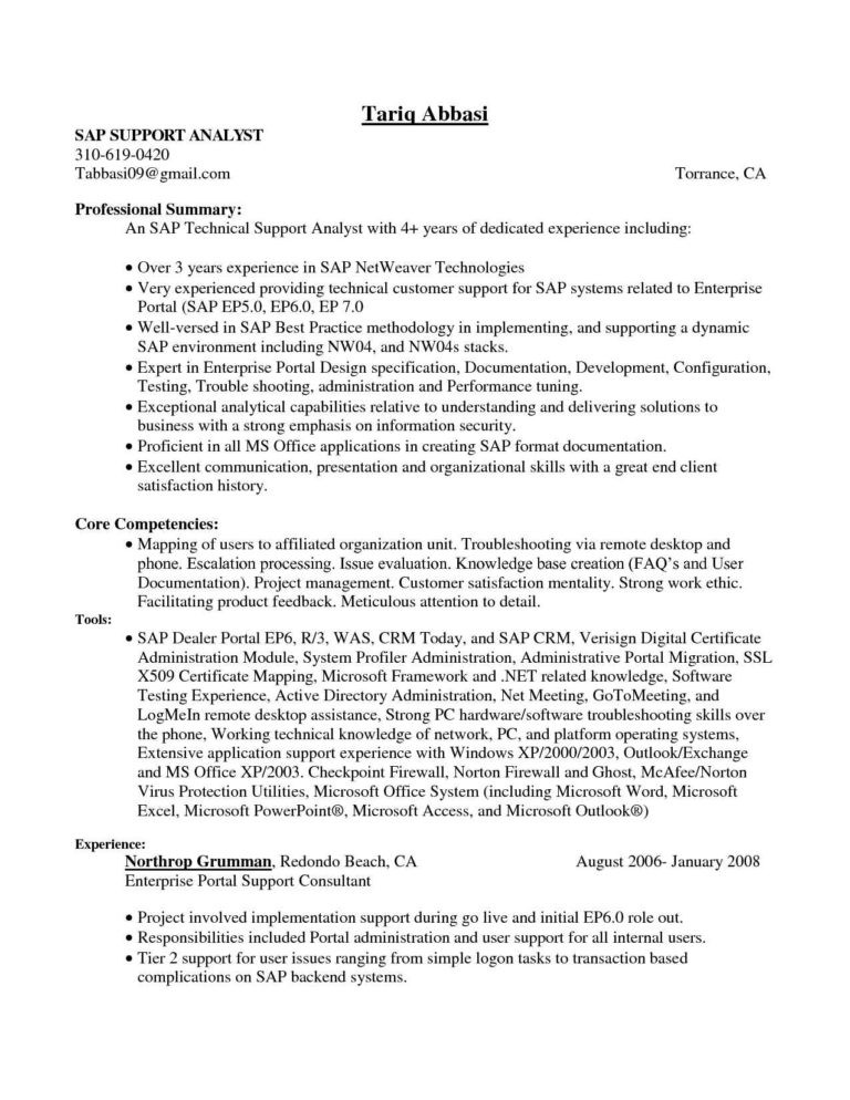 Sap Fico Sample Resume for Experienced Sap Fico Sample Resume for Experienced