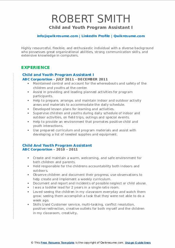 Child and Youth Program assistant Resume Sample Child and Youth Program assistant Resume Samples Child and Youth Program assistant Resume Sample Child and Youth Program assistant Resume Samples