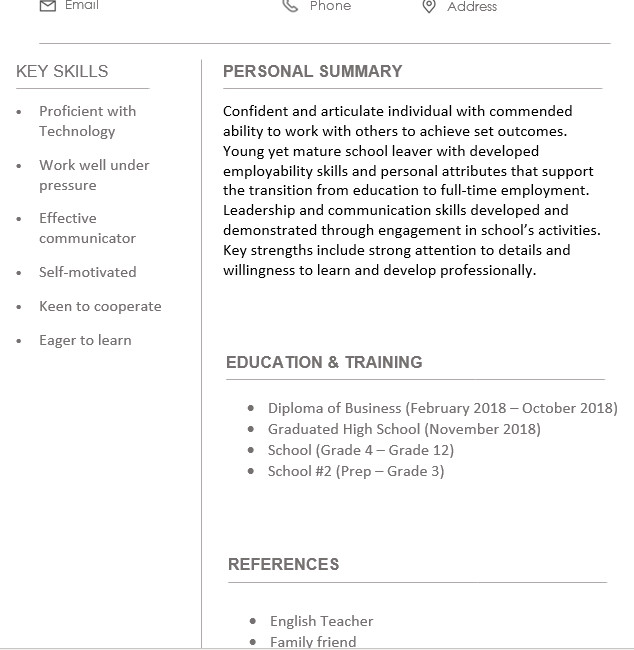 Entry Level Resume Samples High School Graduate I M A High School Graduate Looking for An Entry Level Job