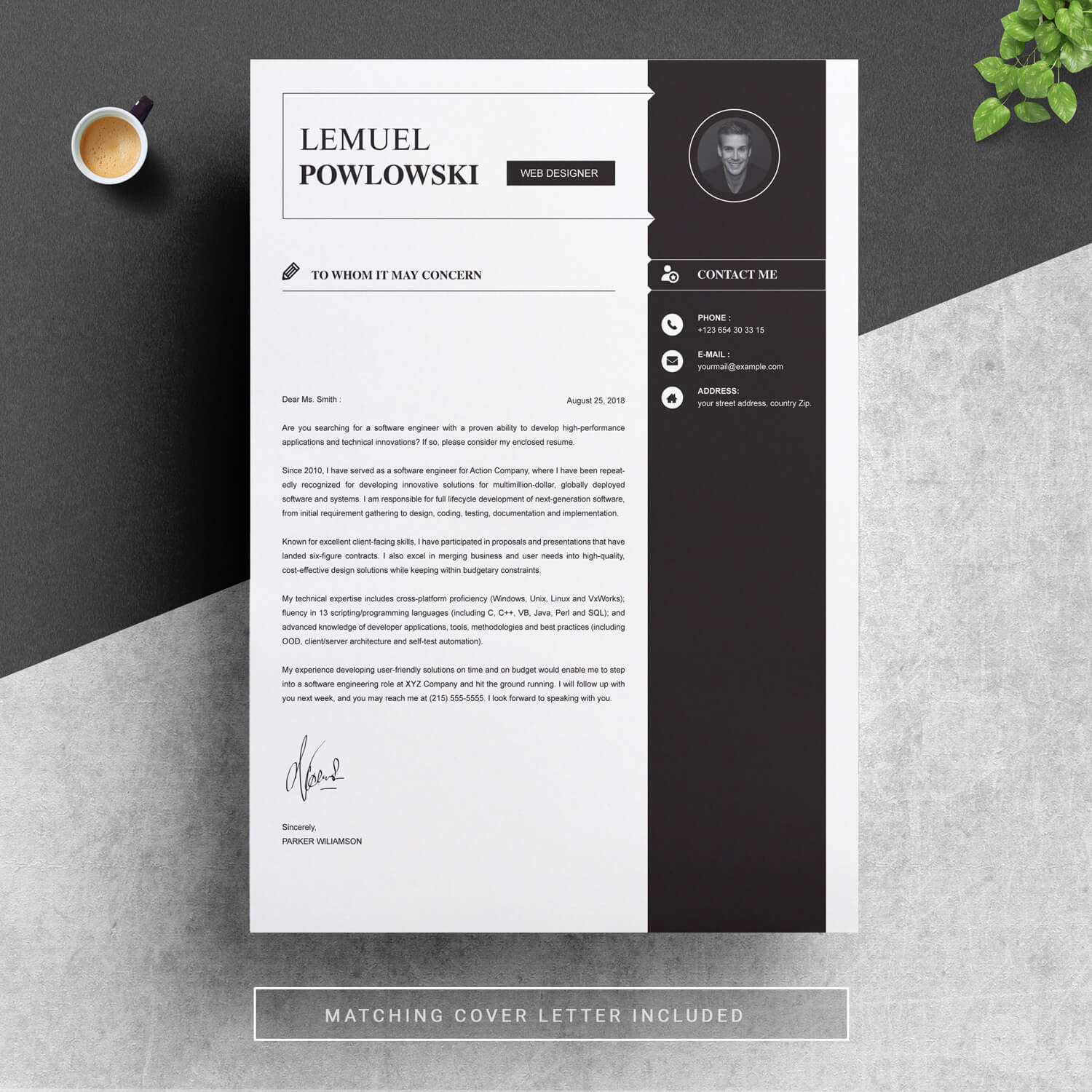 Free Sample Resume for Graphic Designer Junior Graphic Designer Resume Template – Resumeinventor