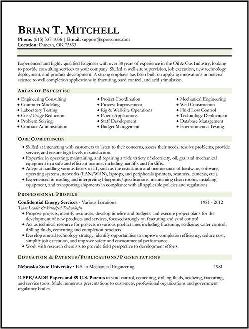 Oil and Gas Electrical Engineer Resume Sample Oil and Gas Electrical Engineer Resume Sample