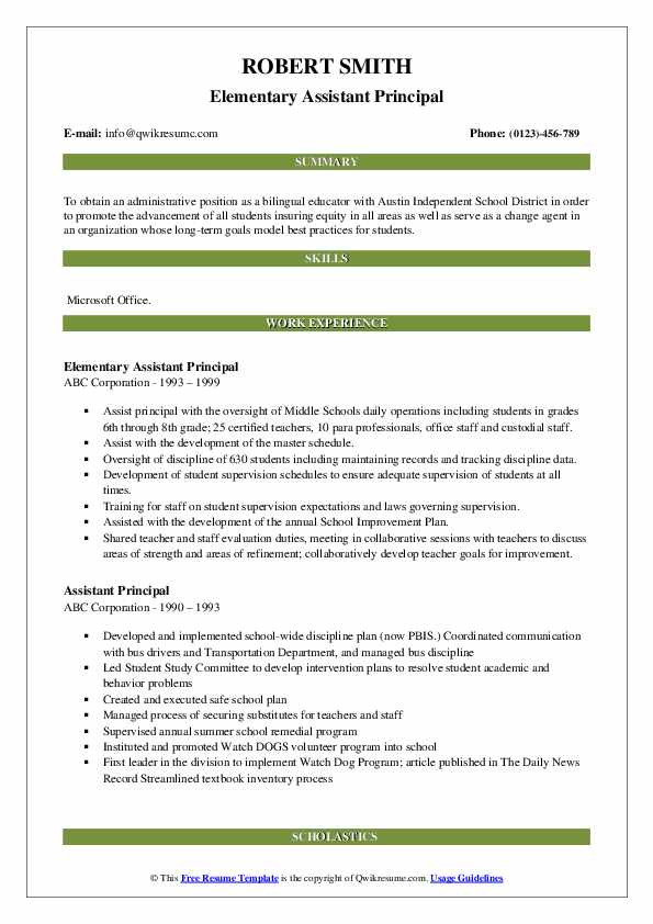 Sample Cover Letter for Resume School Administrator School Administrator Cover Letter for assistant Principal