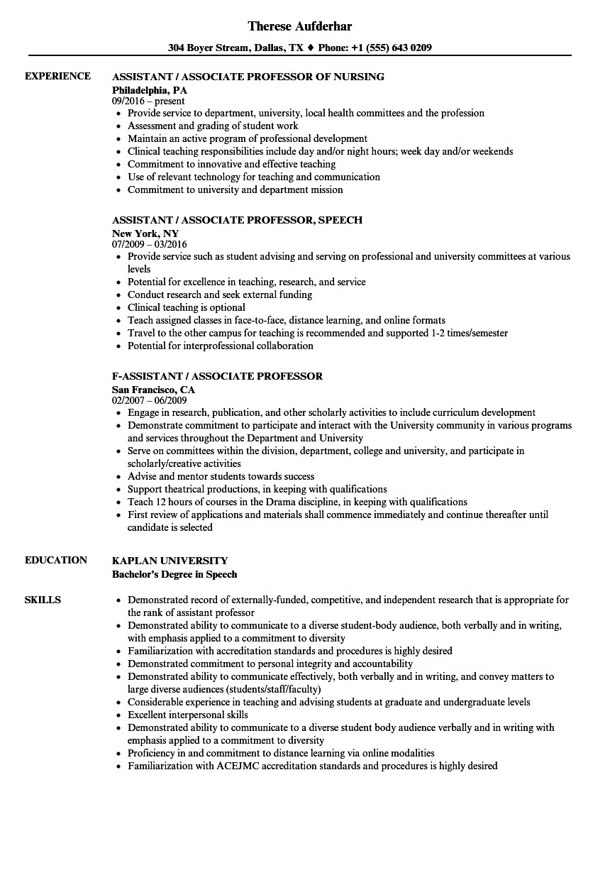 Sample Resume for assistant Professor In Computer Science Doc 14 Professor Resume Examples
