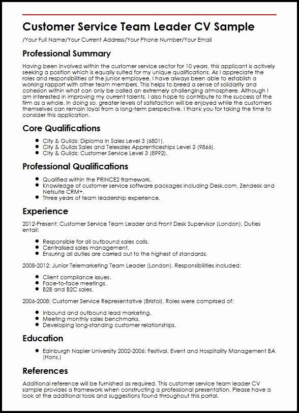 Sample Resume for Team Leader Position In Bpo Bpo Team Leader Resume Sample Best Resume Examples