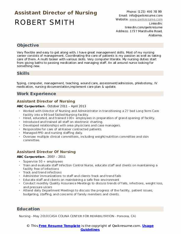 Assistant Director Of Nursing Resume Sample assistant Director Nursing Resume Samples Assistant Director Of Nursing Resume Sample assistant Director Nursing Resume Samples