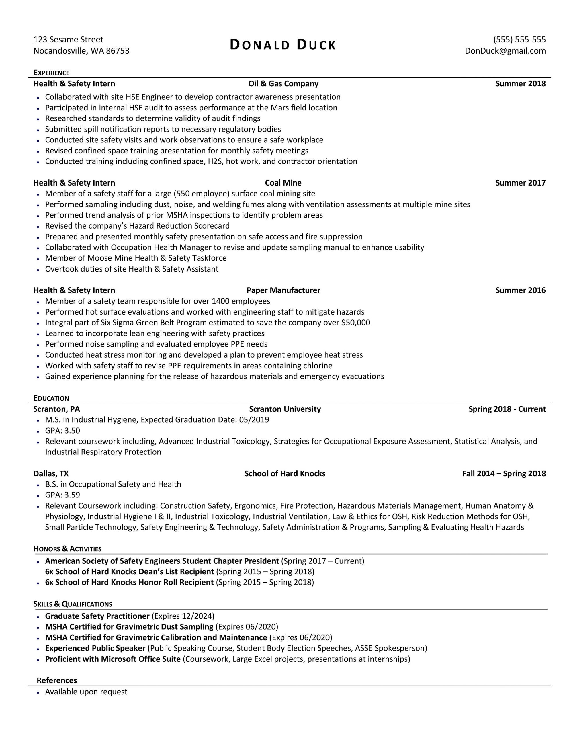 Expected to Graduate In Resume Sample Resume Expected Graduation format Best Resume Examples