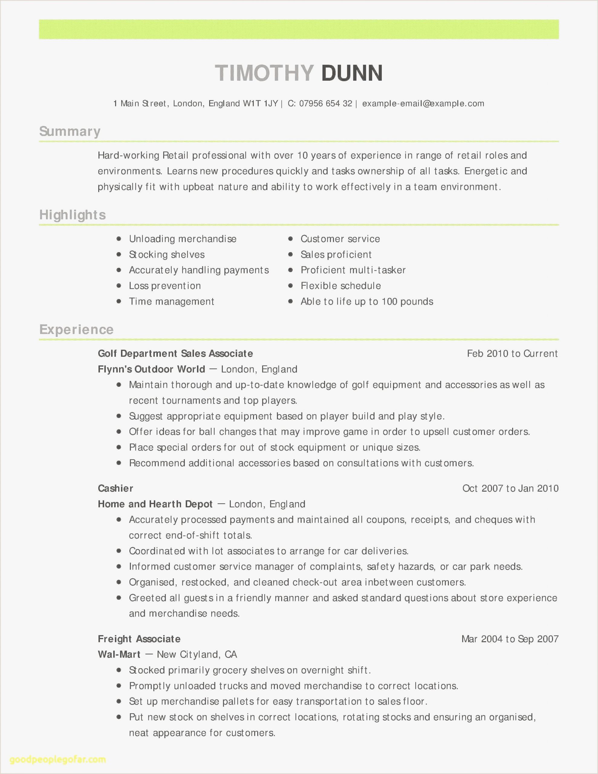 Home Depot Sales associate Resume Sample Professional Cv format Images Resume Examples, Resume Summary …