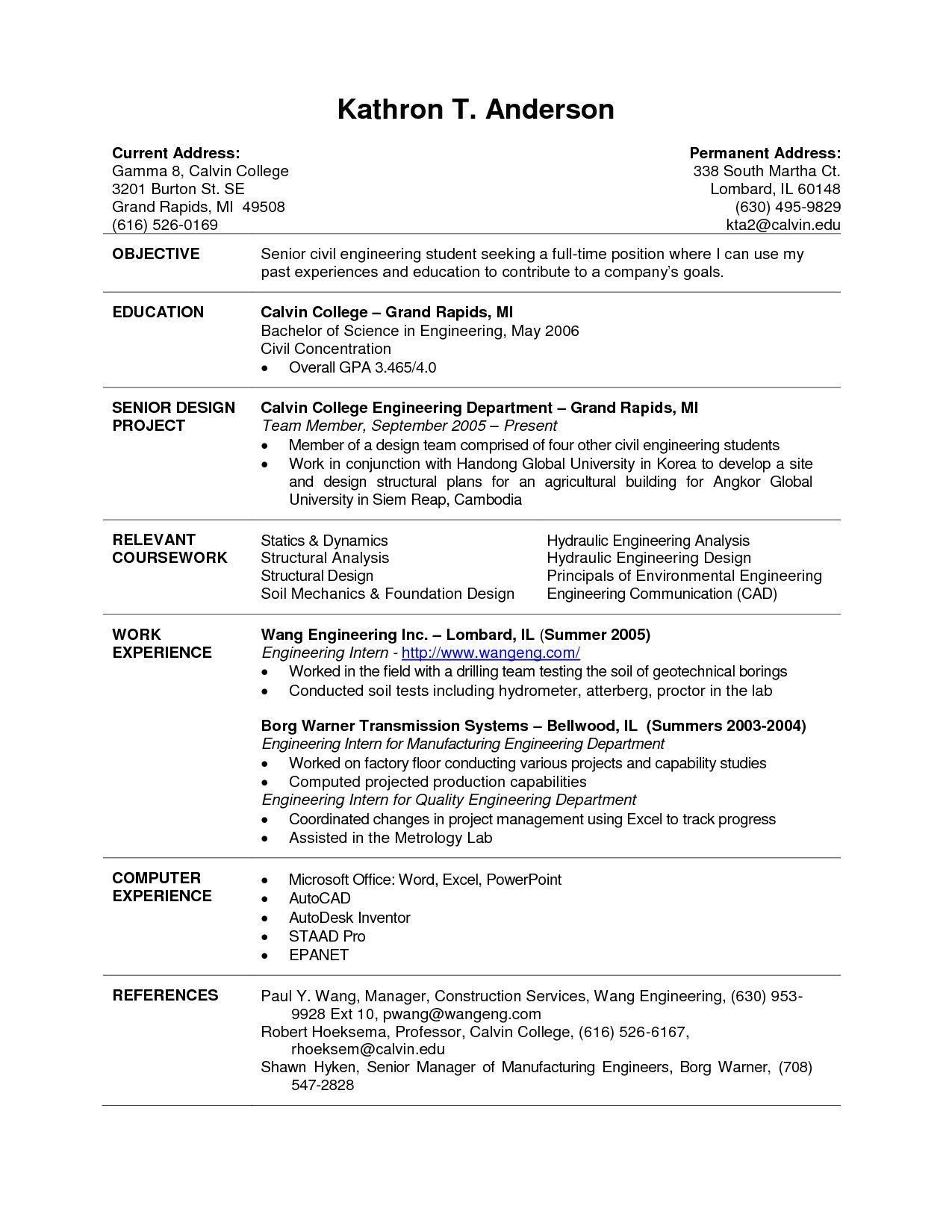 Resume Sample for A College Student Resume Examples College Students Little Experience In 2021 …