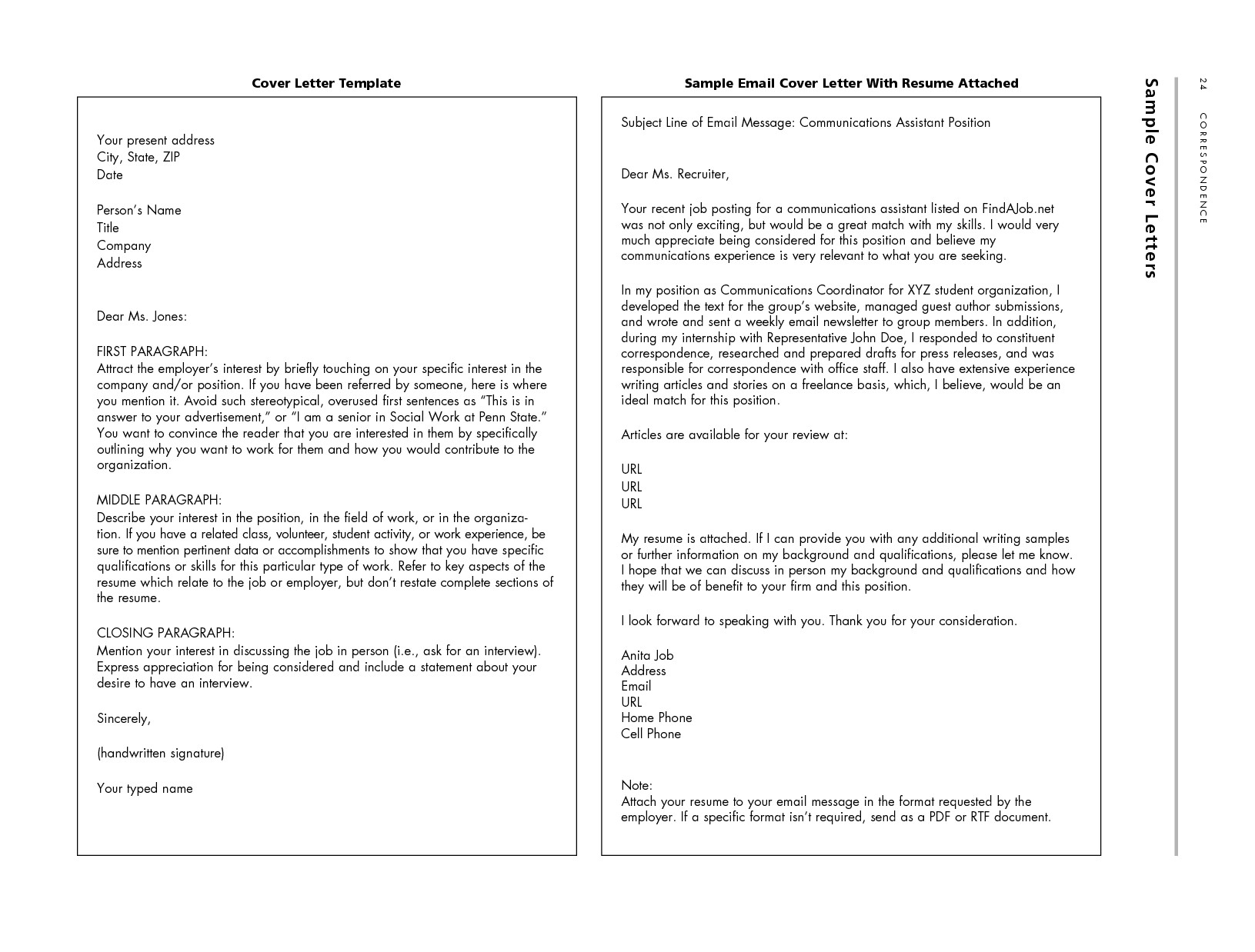 Sample Email Message with attached Resume Sample Resume with attached – Planner Template Free