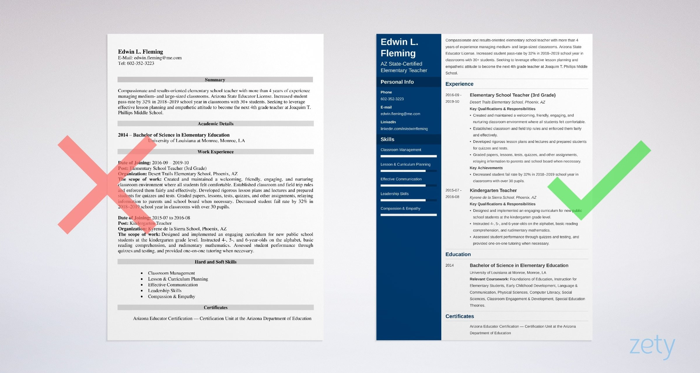 Sample Resume for Private School Teacher Teacher Resume Examples 2021 (templates, Skills & Tips)