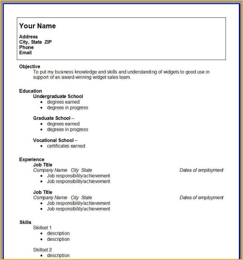 Sample Resume for Us University Application College Admissions Resume Template for Word