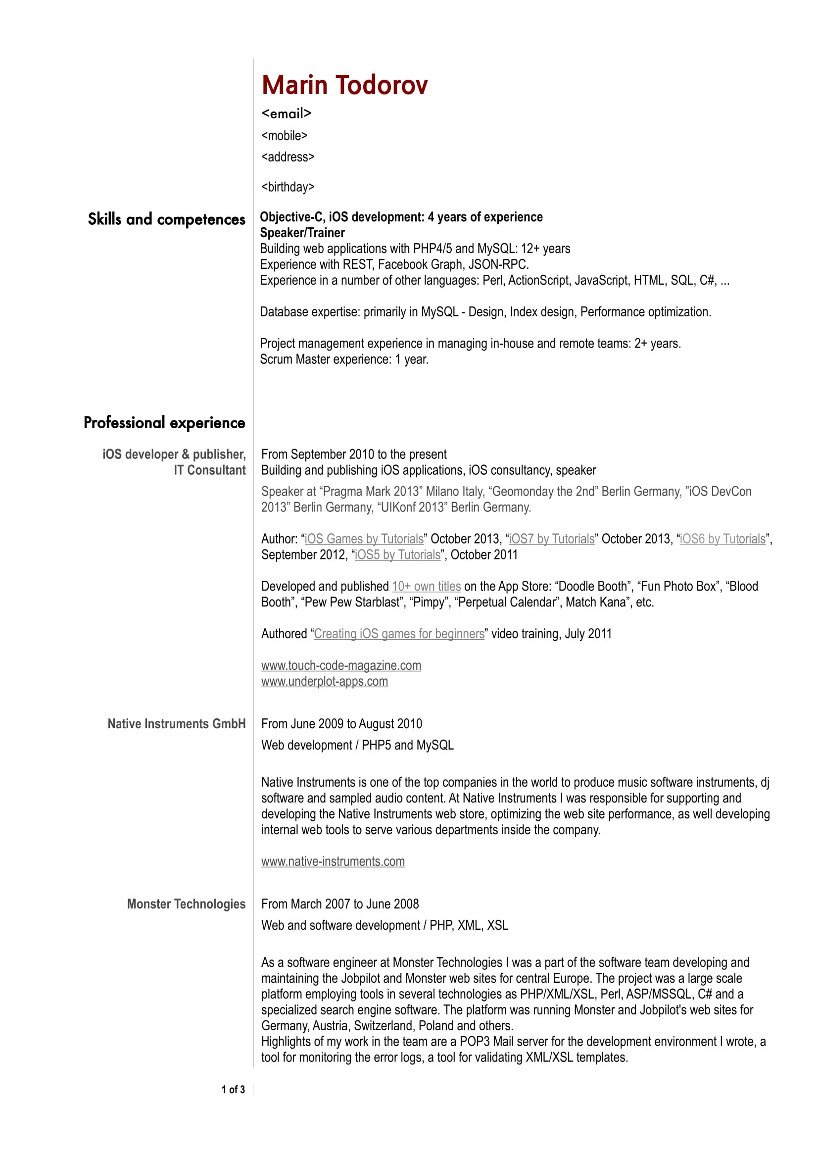 Best Resume Sample for software Developer 30 Best Developer software Engineer Resume Templates
