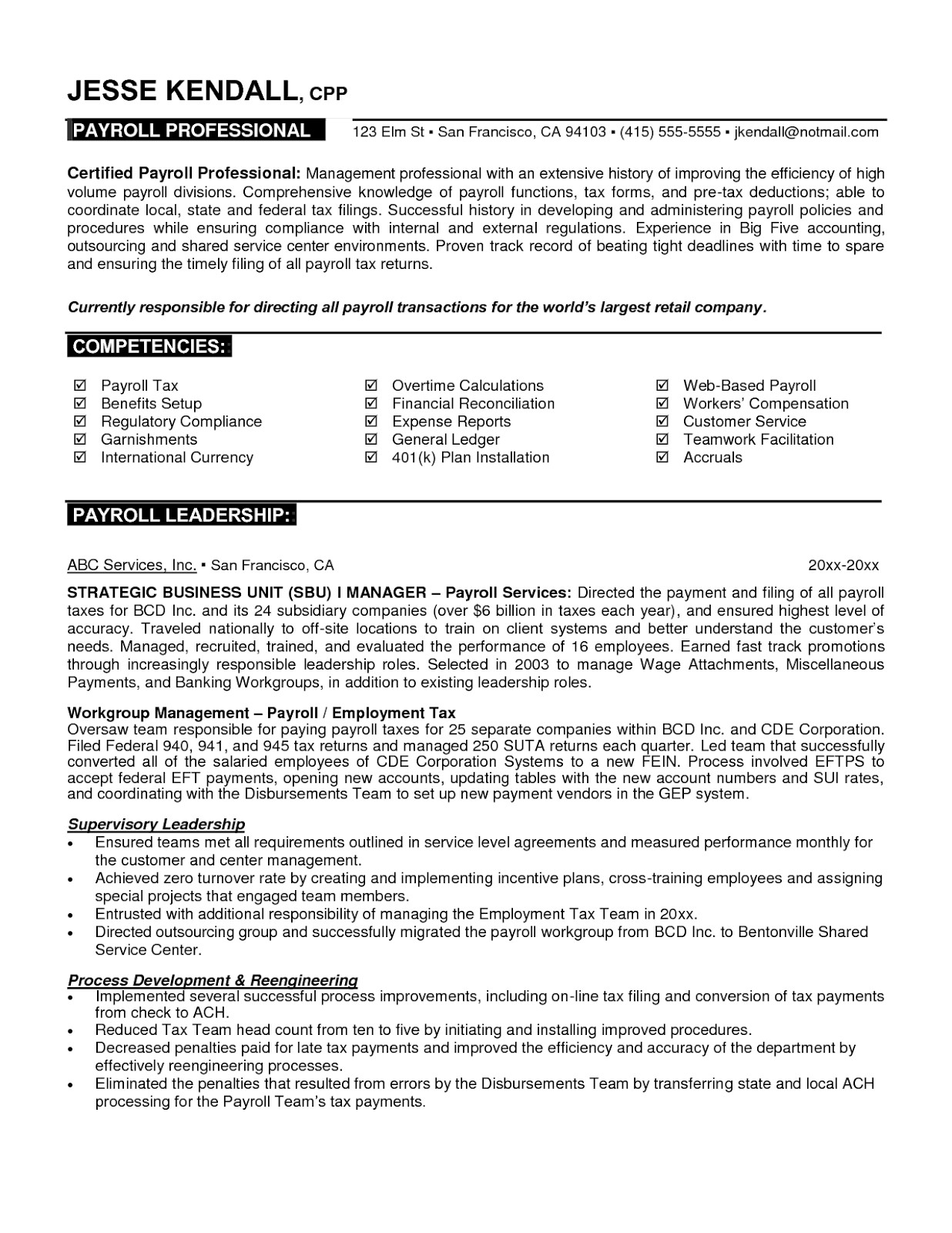 Best Sample Resume for It Professional 7 Samples Of Professional Resumes