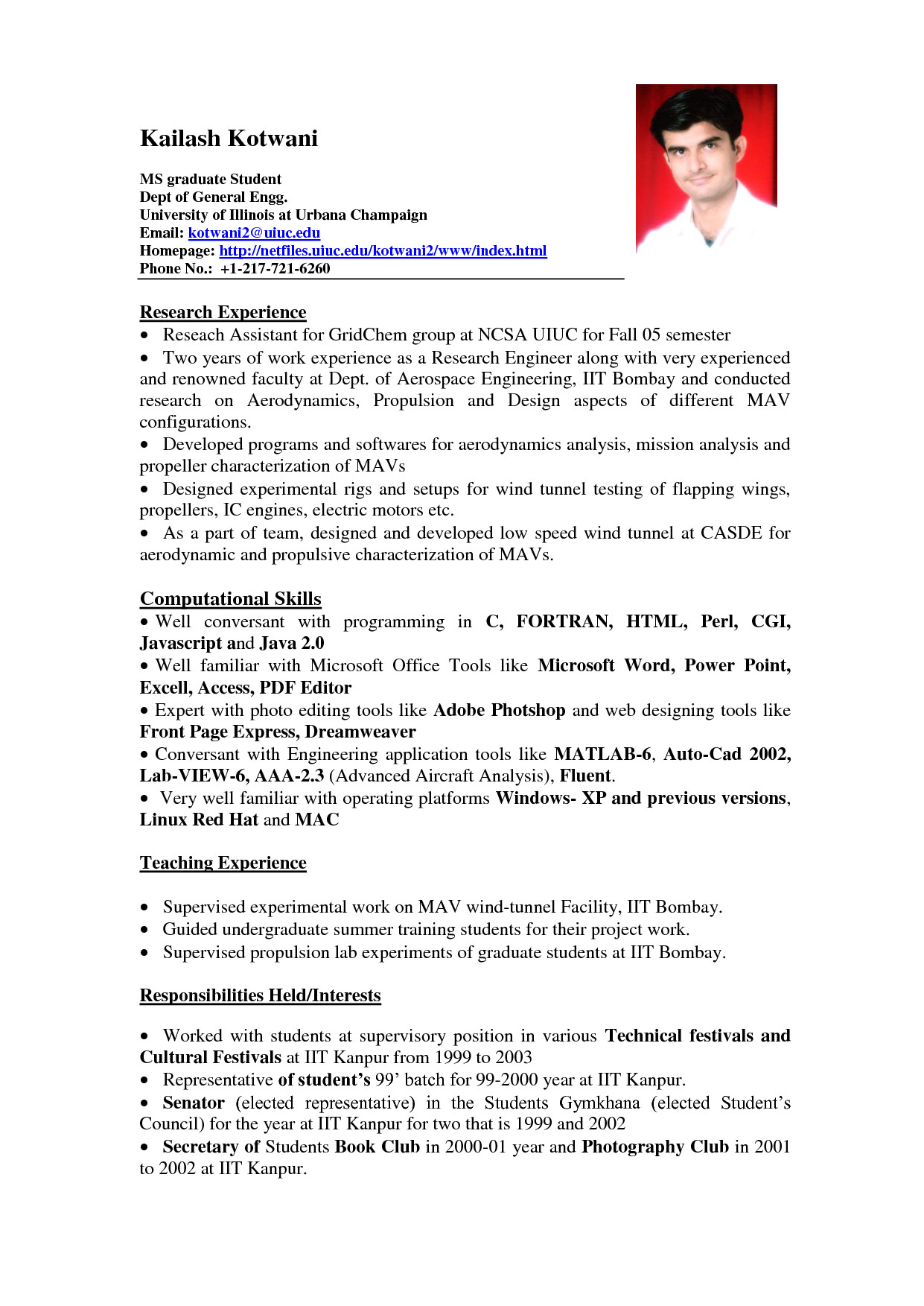 Best Sample Resume format for Experienced 11 Student Resume Samples No Experience