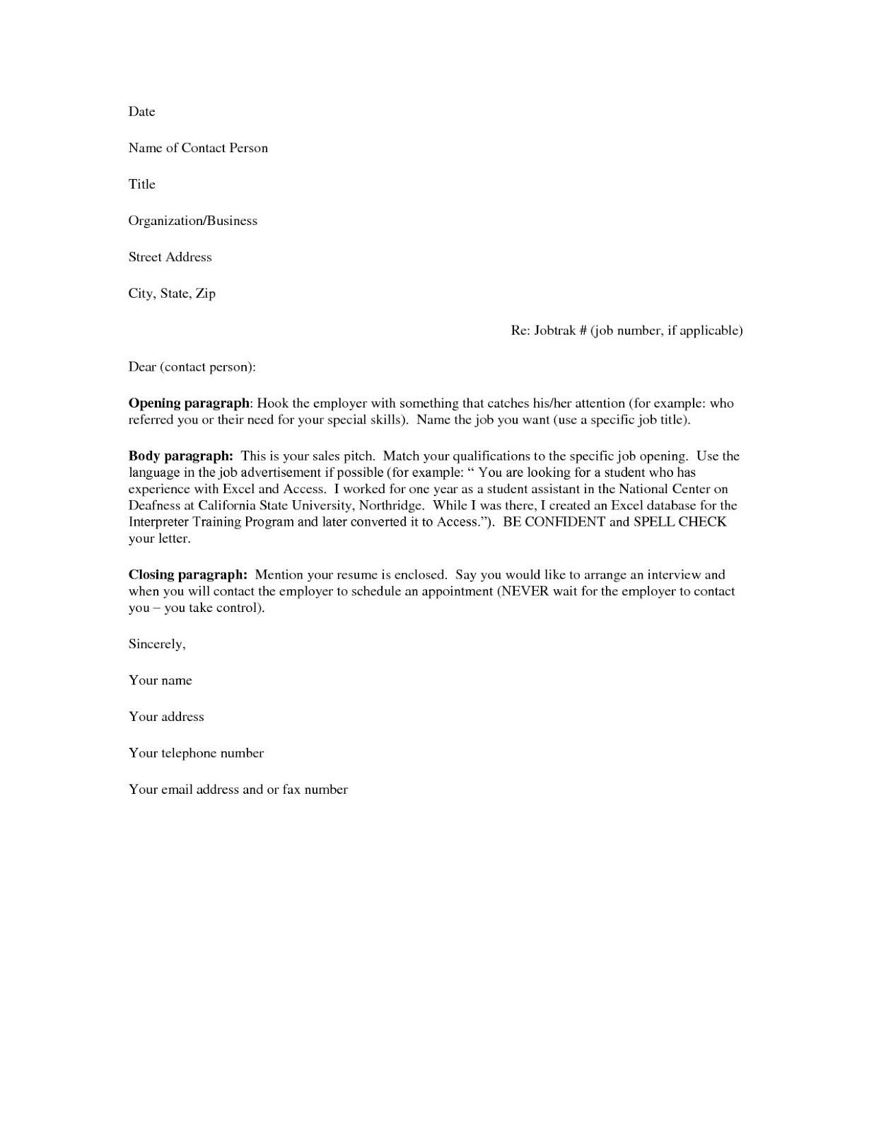 Free Download Sample Cover Letter for Resume Free Cover Letter Samples for Resumes Sample Resume