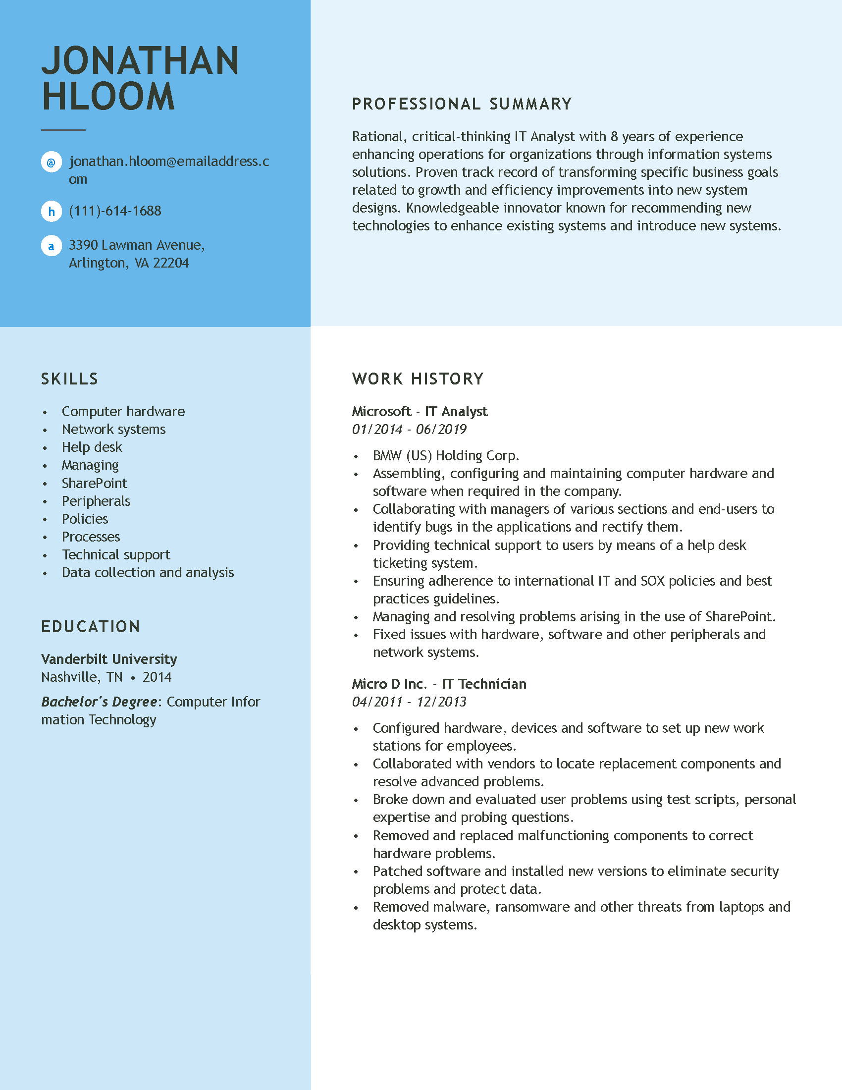 Professional Summary Resume Sample for It Professional Resume Examples Our Most Popular Resumes In Professional Summary Resume Sample for It Professional Resume Examples Our Most Popular Resumes In