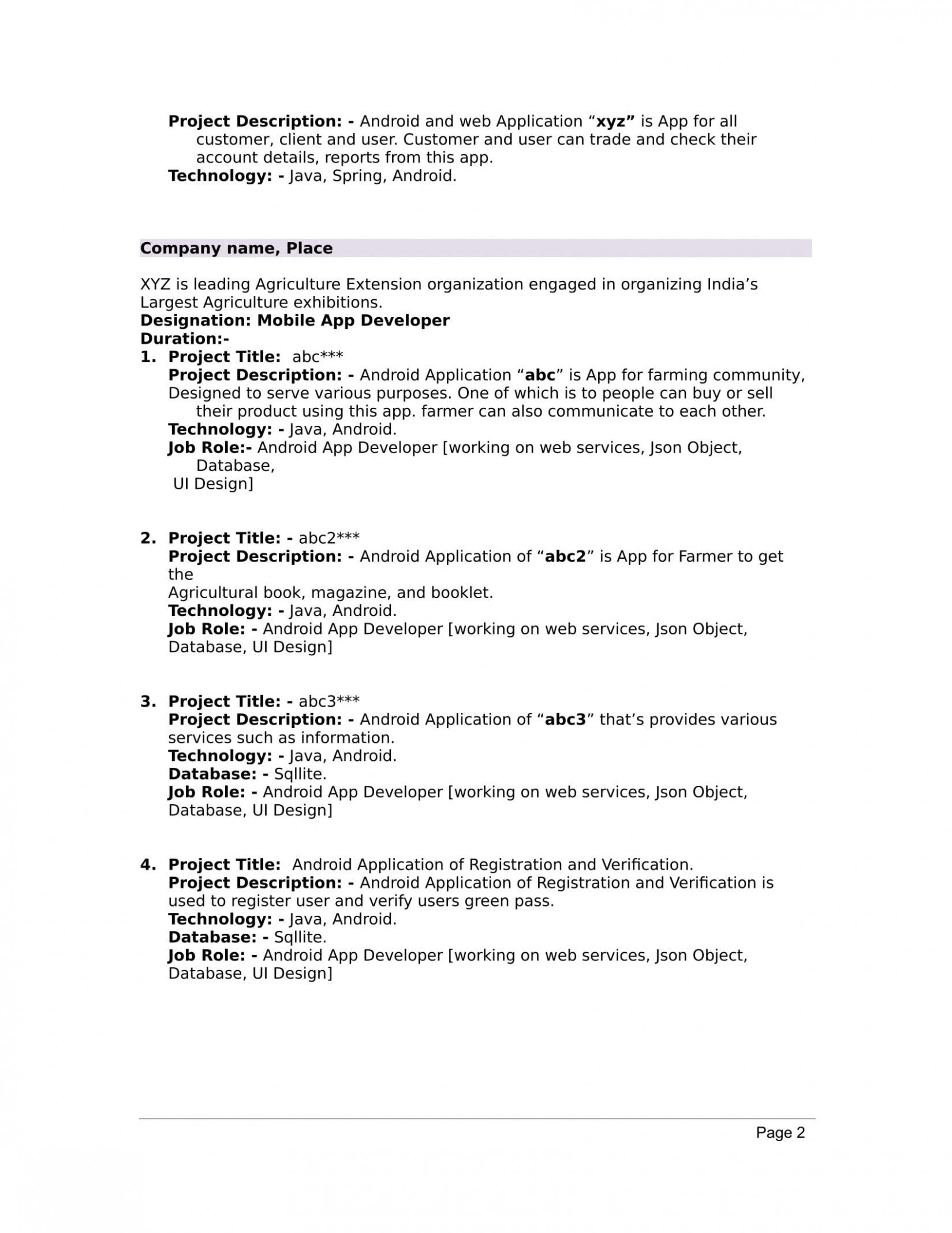 Resume Sample for Agricultural Engineering Freshers 13 M Tech Cse More Energizing Resume format Resume format for …