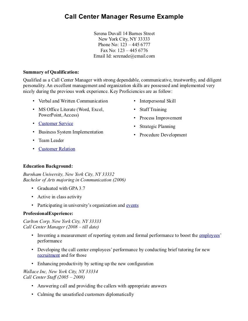 Resume Sample for Call Center Job with No Experience Resume Examples Call Center Resume Examples, Job Resume Examples … Resume Sample for Call Center Job with No Experience Resume Examples Call Center Resume Examples, Job Resume Examples …