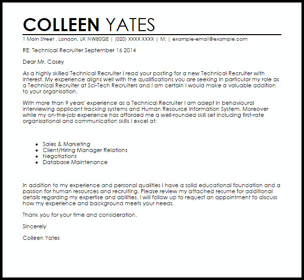 Sample Email to Hiring Manager with Resume Sample Email to Hiring Manager