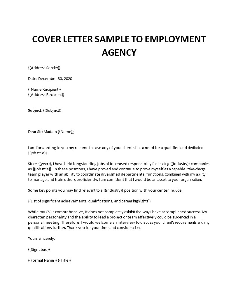 Sample Email to Potential Employer with Resume Letter to Potential Employer