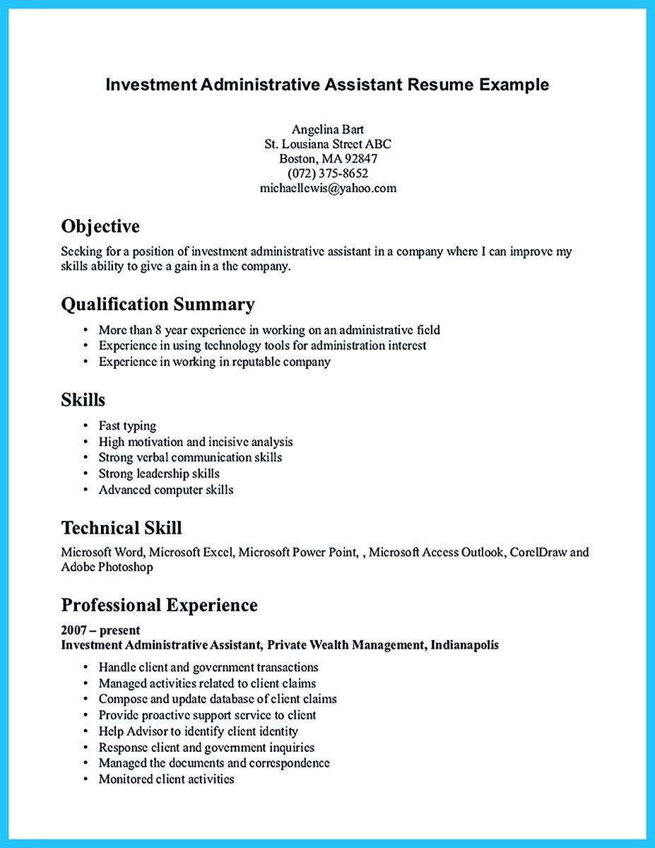 Sample Objective On Resume for Administrative assistant Best Administrative assistant Resume Sample to Get Job soon …