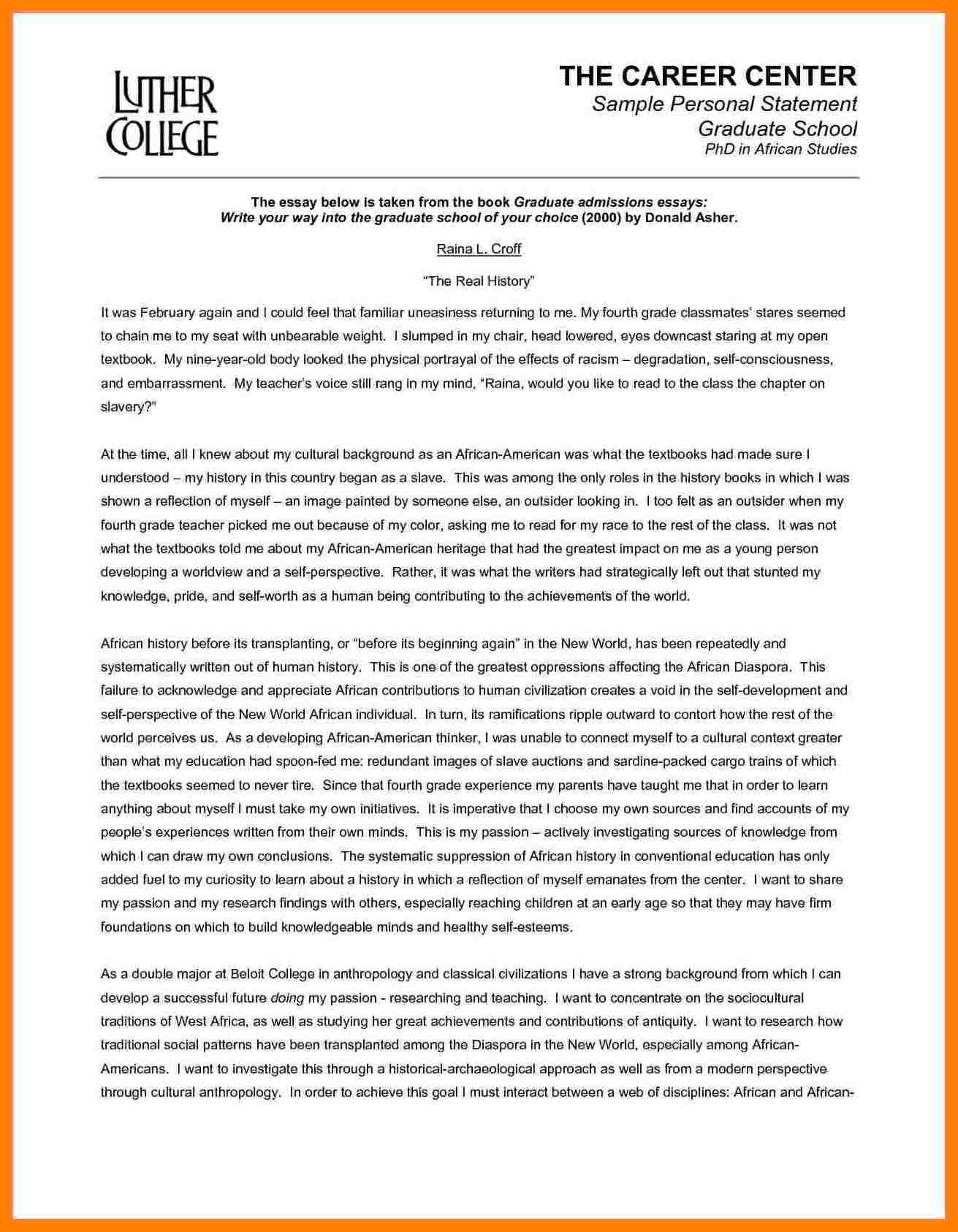 Sample Of Personal Statement for Resume Post Personal Statement Examples for Graduate School Education … Sample Of Personal Statement for Resume Post Personal Statement Examples for Graduate School Education …