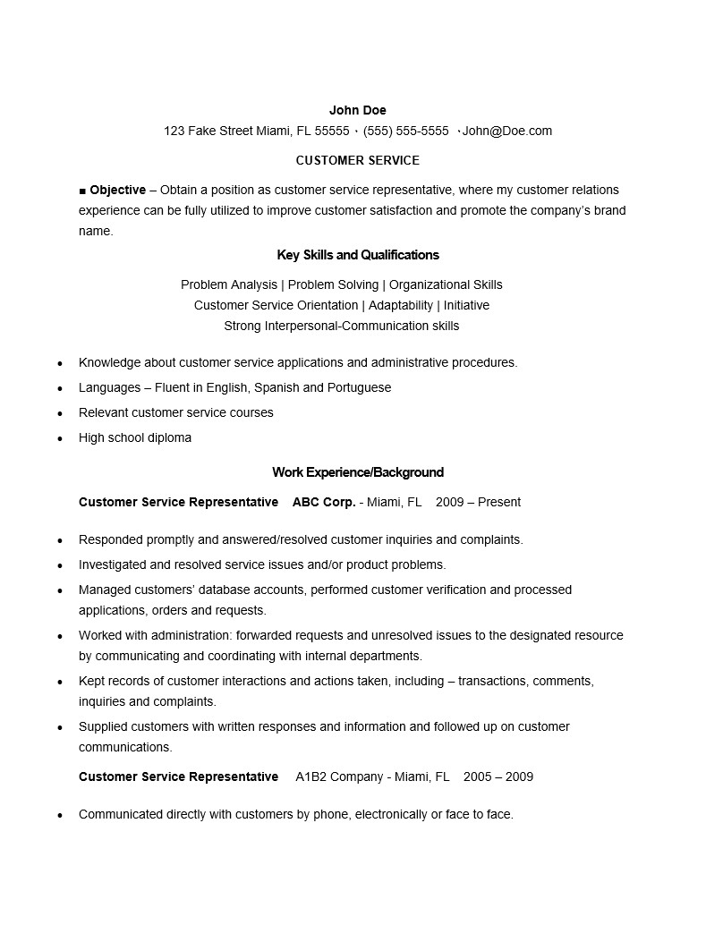 Sample Resume for Airline Customer Service Representative Airline Customer Service Agent Resume the Server Cover