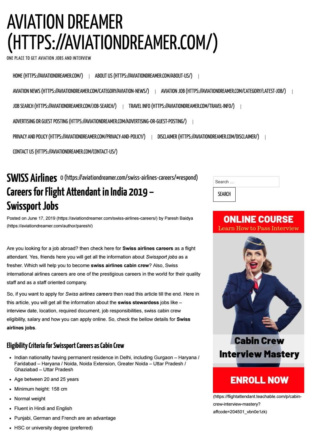 Sample Resume for Cabin Crew Fresher Resume for Cabin Crew : 1 Emirates Flight attendant Resume …