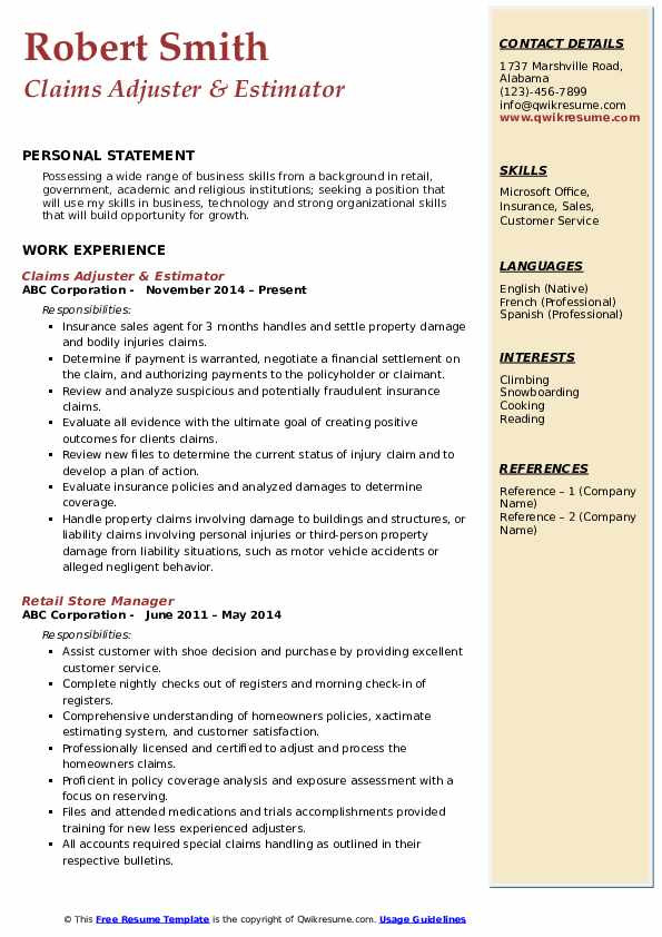Sample Resume for Entry Level Claims Adjuster Entry Level Insurance Claims Adjuster Resume Sample Sample Resume for Entry Level Claims Adjuster Entry Level Insurance Claims Adjuster Resume Sample