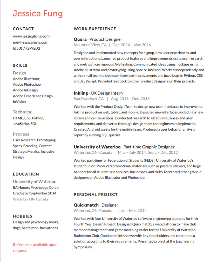 Sample Resume for Experienced Ui Developer Free Download 18 Best Free Ui Designer Resume Samples and Templates