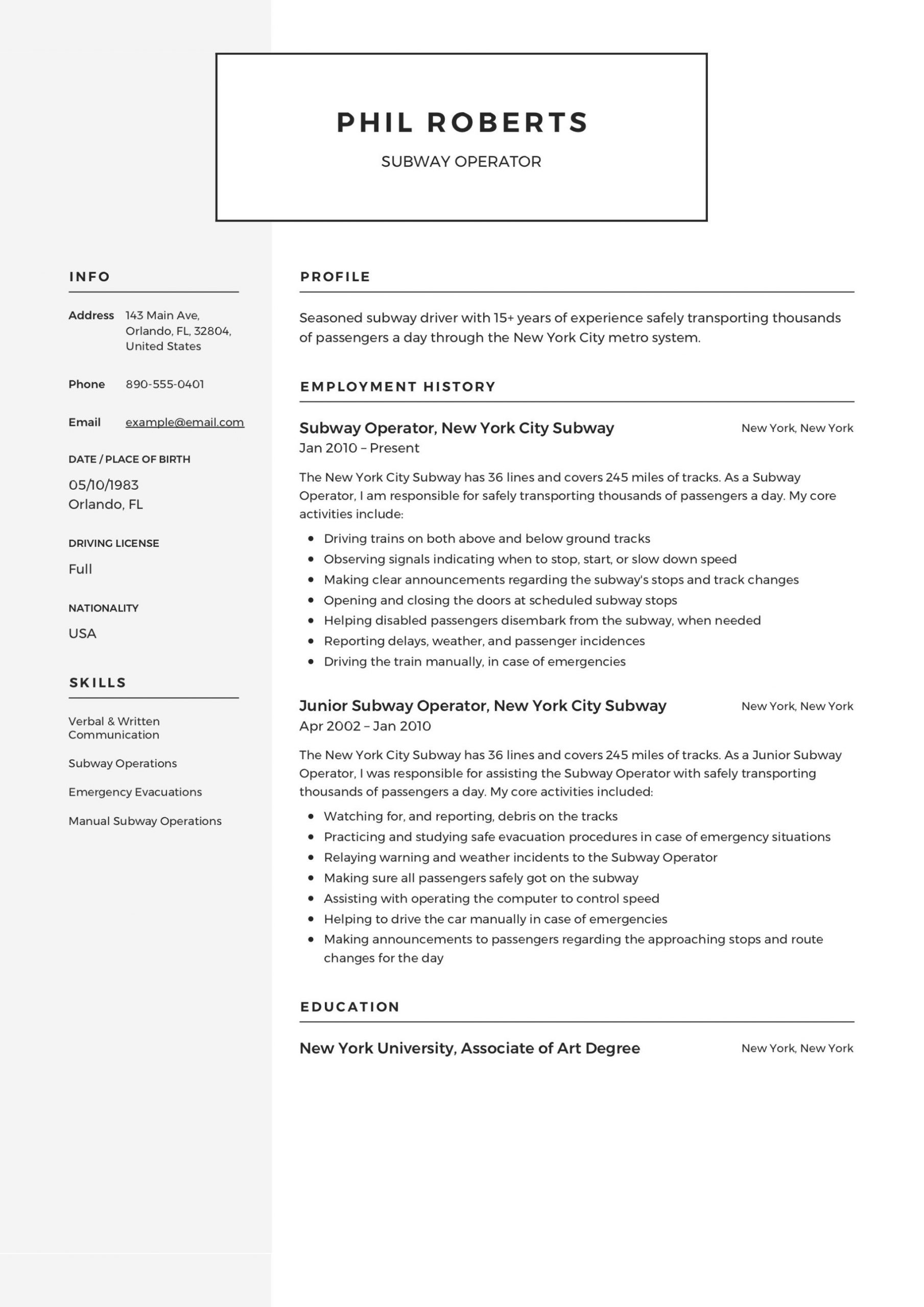 Sample Resume for Subway Restaurant Worker 12 Subway Operator Resume Sample S 2018 Free Downloads Sample Resume for Subway Restaurant Worker 12 Subway Operator Resume Sample S 2018 Free Downloads