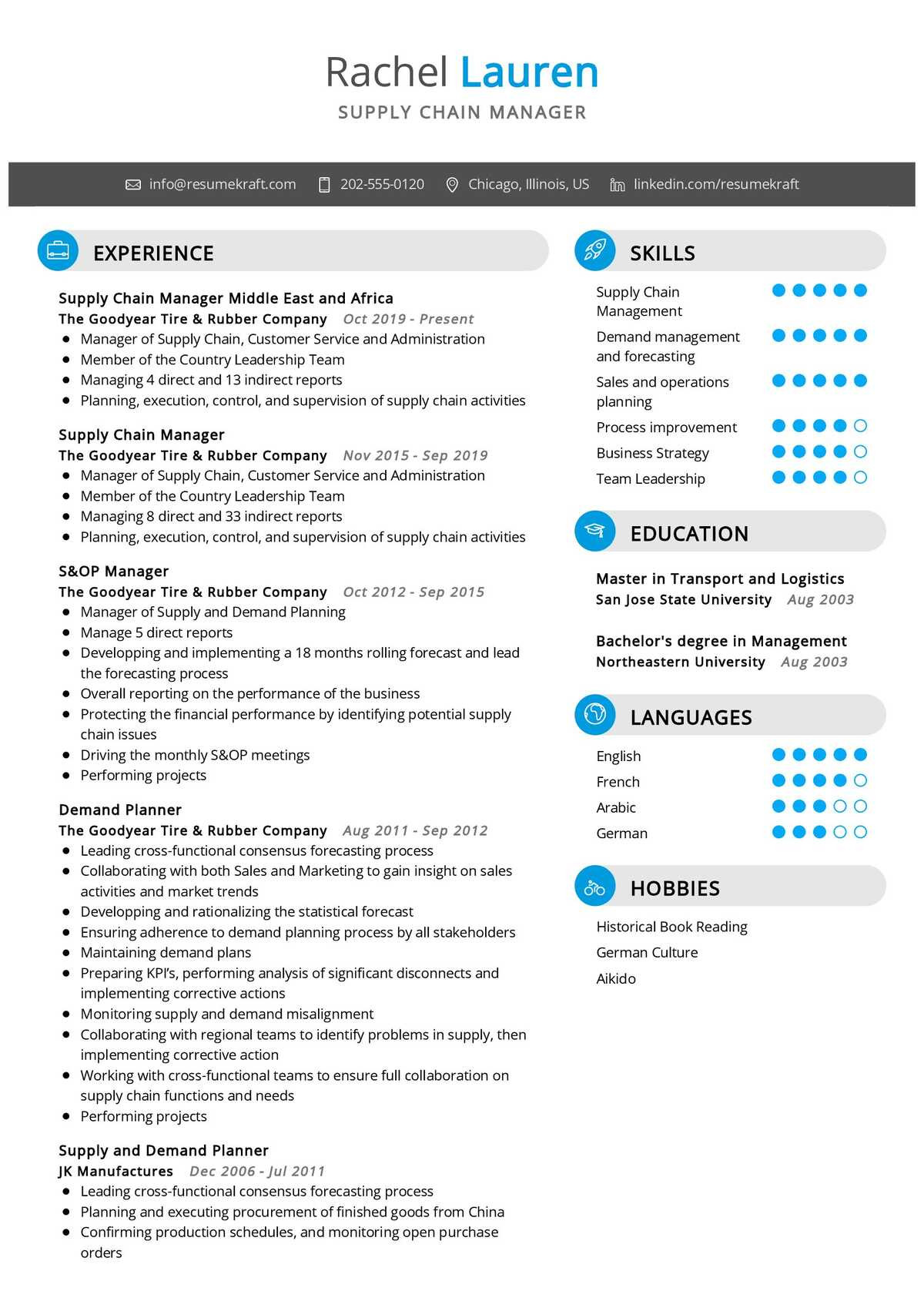 Sample Resume for Supply Chain Executive Supply Chain Manager Resume Example 2021 Writing Tips – Resumekraft Sample Resume for Supply Chain Executive Supply Chain Manager Resume Example 2021 Writing Tips – Resumekraft