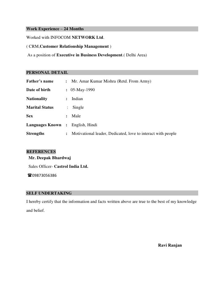 Sample Resume format for 12th Pass Student 12th Pass Student Student Resume format for Fresher
