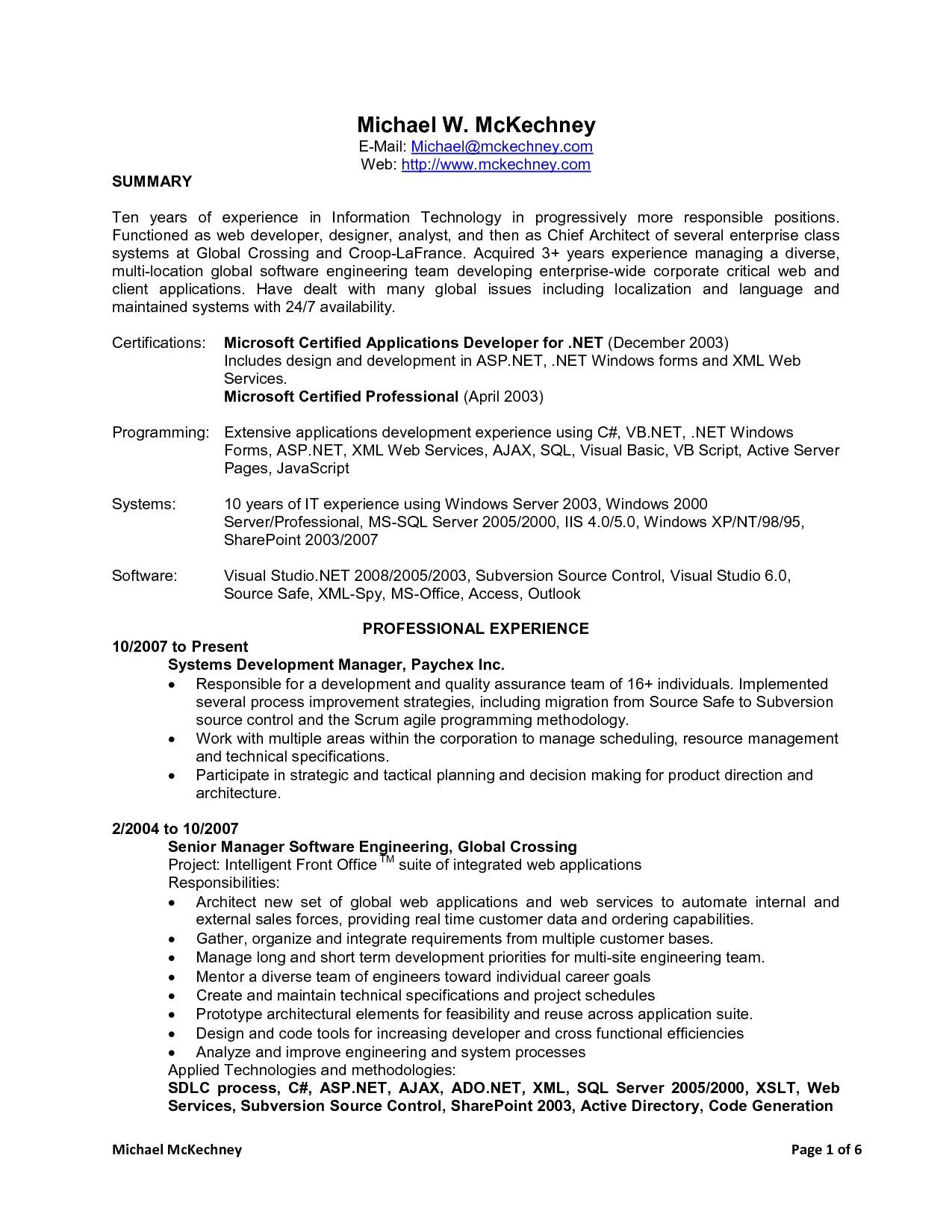 Software Testing Resume Samples for 2 Years Experience Sample Resume for software Tester 2 Years Experience