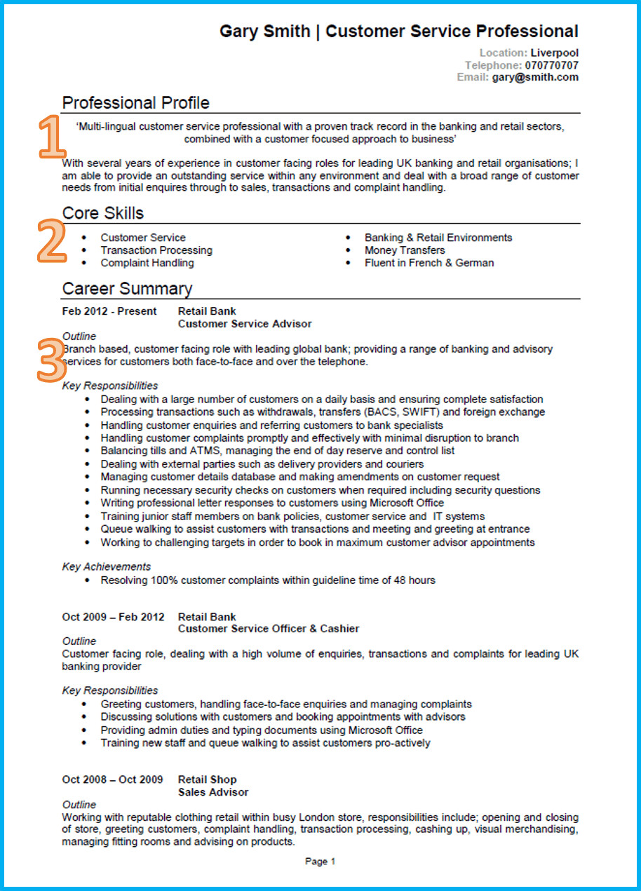 Banking Resume Sample for Fresh Graduate Resume format Word for Banking Sector Huroncountychamber