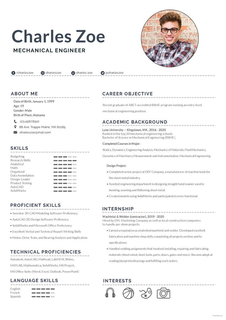 Best Resume Sample for Mechanical Engineer Fresher Mechanical Engineer Fresher Resume