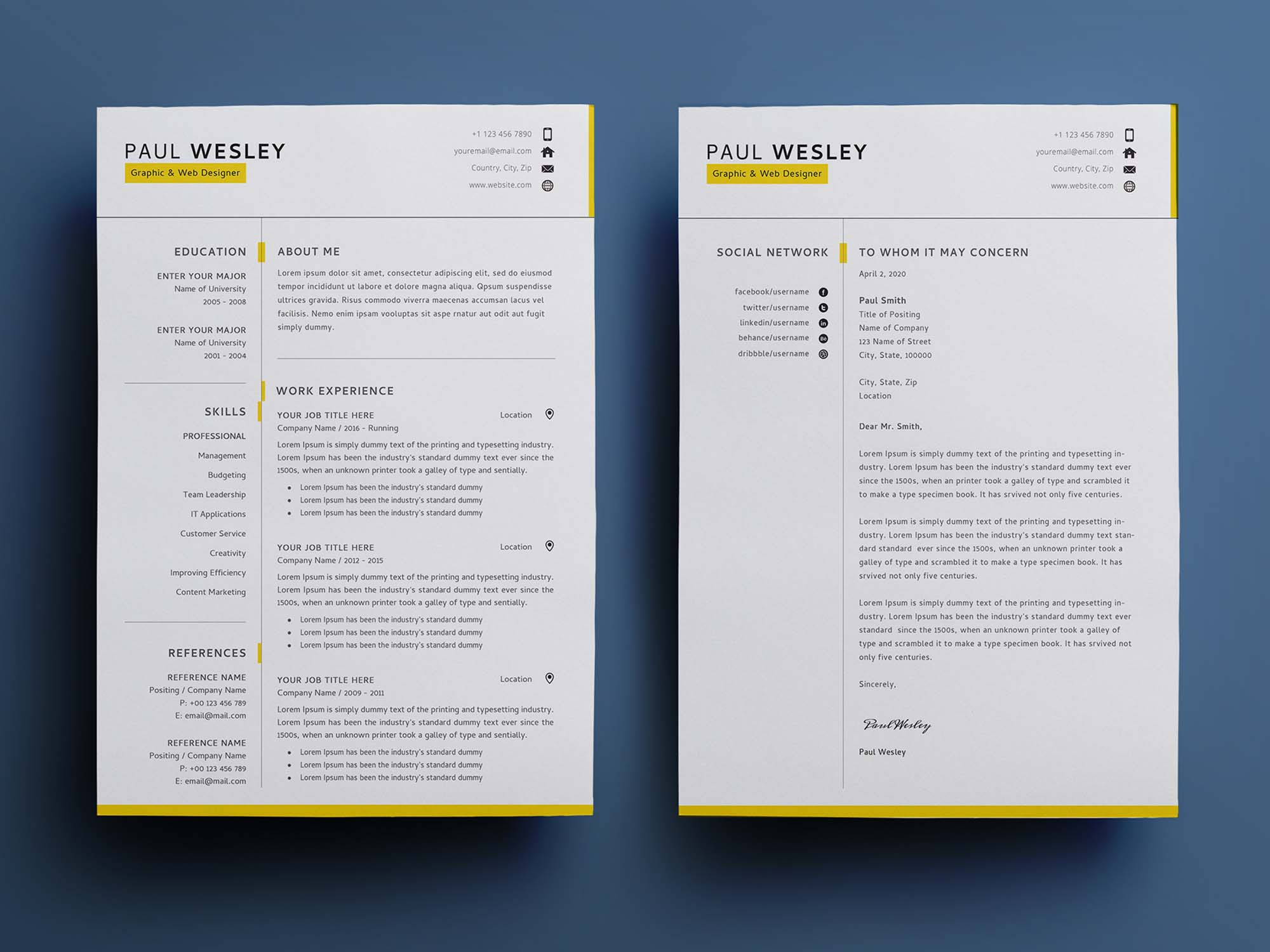 Free Resume Templates for Freshers Free Download 2 Page Free Resume Template (psd) Free Resume Templates for Freshers Free Download 2 Page Free Resume Template (psd)