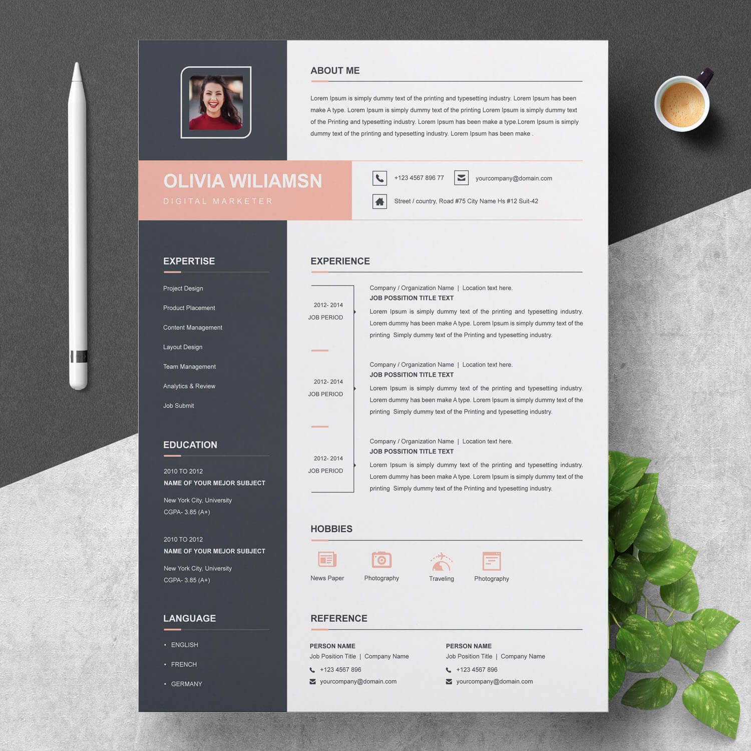 Free Resume Templates for Marketing Manager Marketing Manager Resume Template 2021 – Resumeinventor